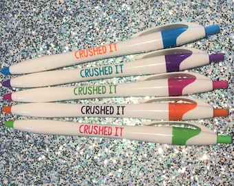 Crushed It Pens, Personalized Pens, pens