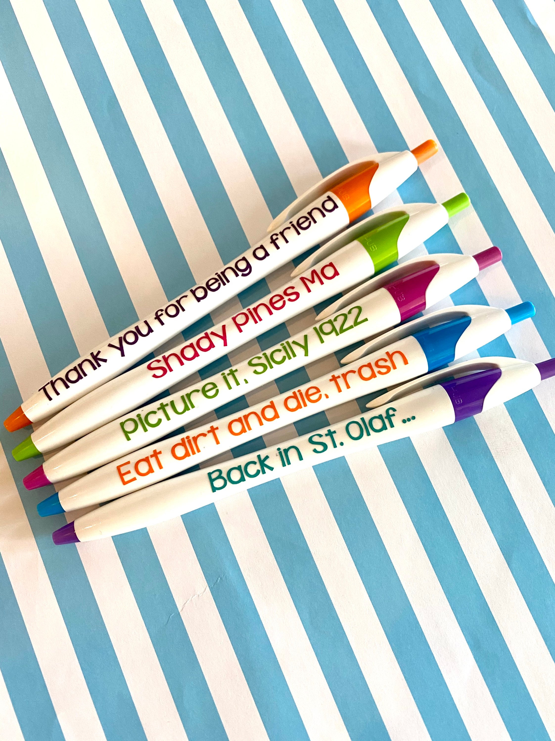 Golden Girls Pens