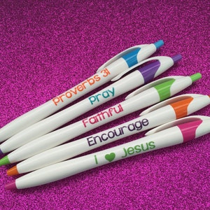 Christian Pens, Faith Pens, Inspirational Pens, Personalized Pens