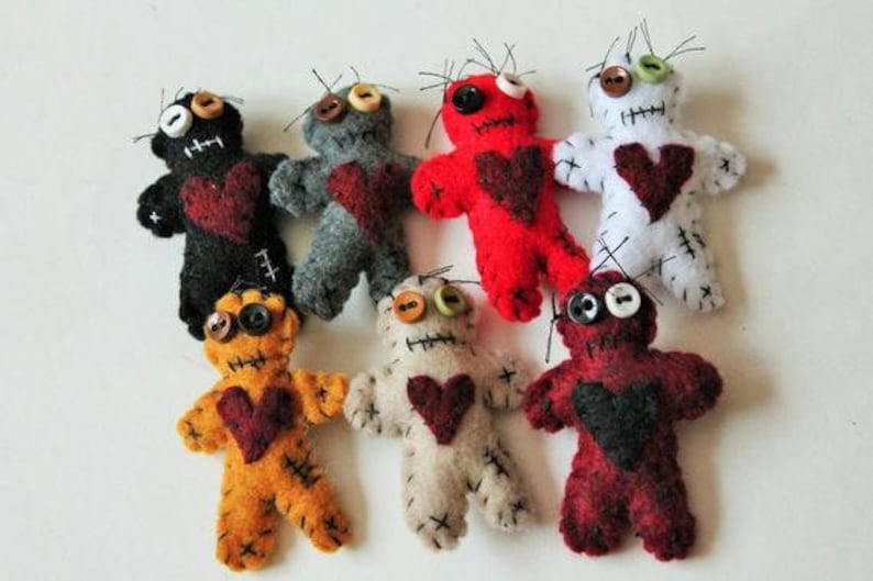 miniature voodoo dolls