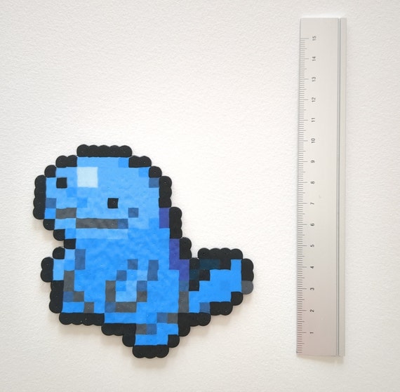 Pokemon #194 Wooper #195 Quagsire Perler Bead Pixel Sprite Art