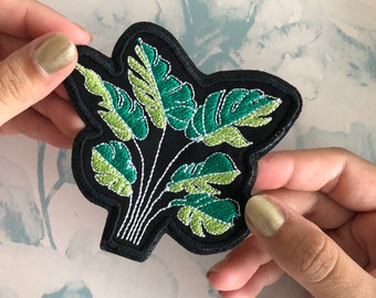 Monstera - heat-adhesive patch