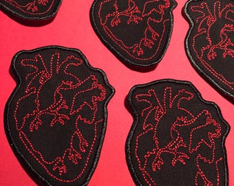 Corazón - parche termoadhesivo