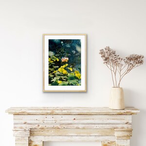 The Lotus, limited edition fine art print, elegant decor, spiritual symbols, image 3