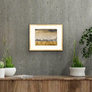 Postcard from the West, minimalist modern landscape, mixed media photography image 3