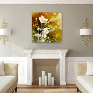 The Amber Hour Anemone in Afternoon light Fine Art Print Bild 3