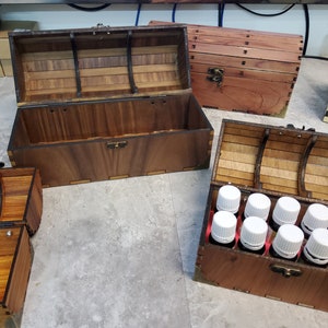 Laser cut file for a treasure chest.