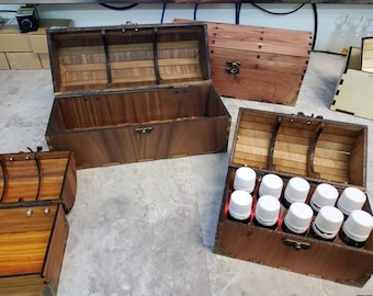 Archivo de corte láser para un cofre del tesoro.