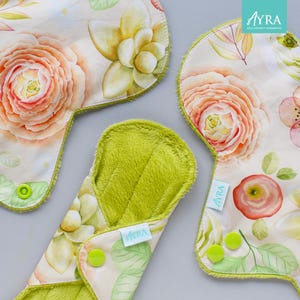 SUCCULENT Cloth Pad : Soft Minky, Bamboo, Zorb Absorbent Layer