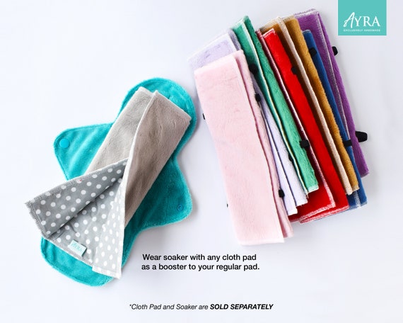 Comfortable Batik Floral Cloth Pads - Reusable Menstrual Pad