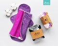 Ai2 PAD, Super Heavy Flow Pads, Cloth Pad Soaker, Cloth Pads Booster, Super Soft Cloth Pads, Minky, Bamboo, Zorb, Easy Care Cloth Pad