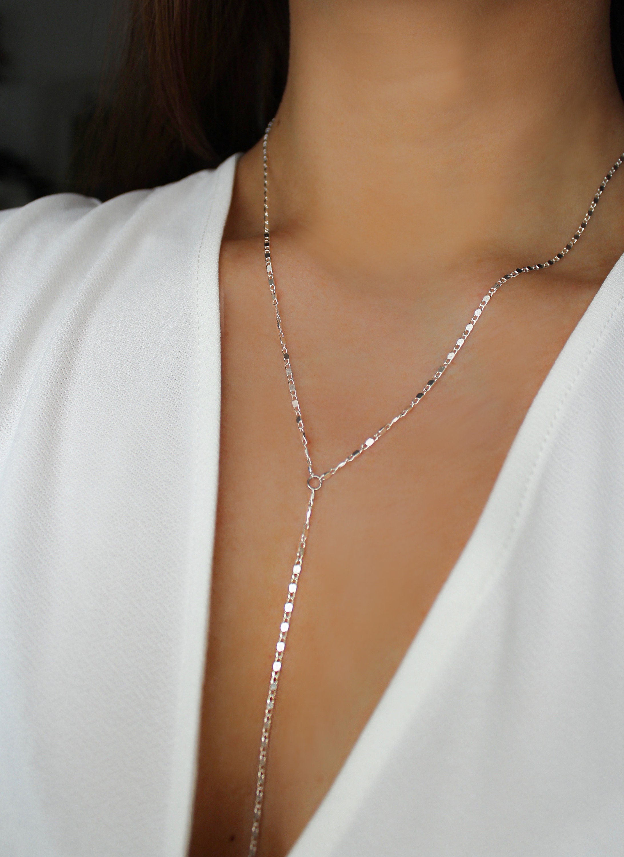 アクセサリー Lilas EO PC chain lariat necklace 75cm Lilas EO PC chain lariat necklace 75cm
