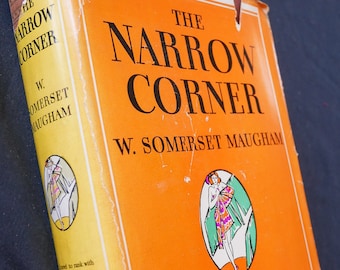 The Narrow Corner (1935) by W. Somerset Maugham - Early printing of Maugham's novel set in the Dutch East Indies. HC & DJ
