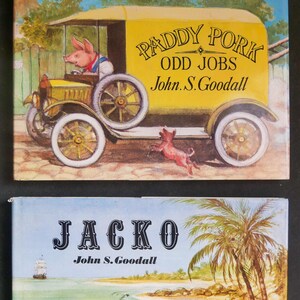 Jacko (1972) / Paddy Pork (1983) by John S. Goodall - First
