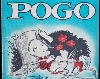 Positively Pogo (1957) by Walt Kelly - First Printing. Softcover vintage comic book