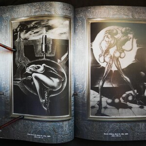 H R Giger (2002) av Stanislav Grof & H R Giger - Taschen SC, rikt illustrerad fantasy- och sci-fi-konstnär bakom Alien-serien. bild 6