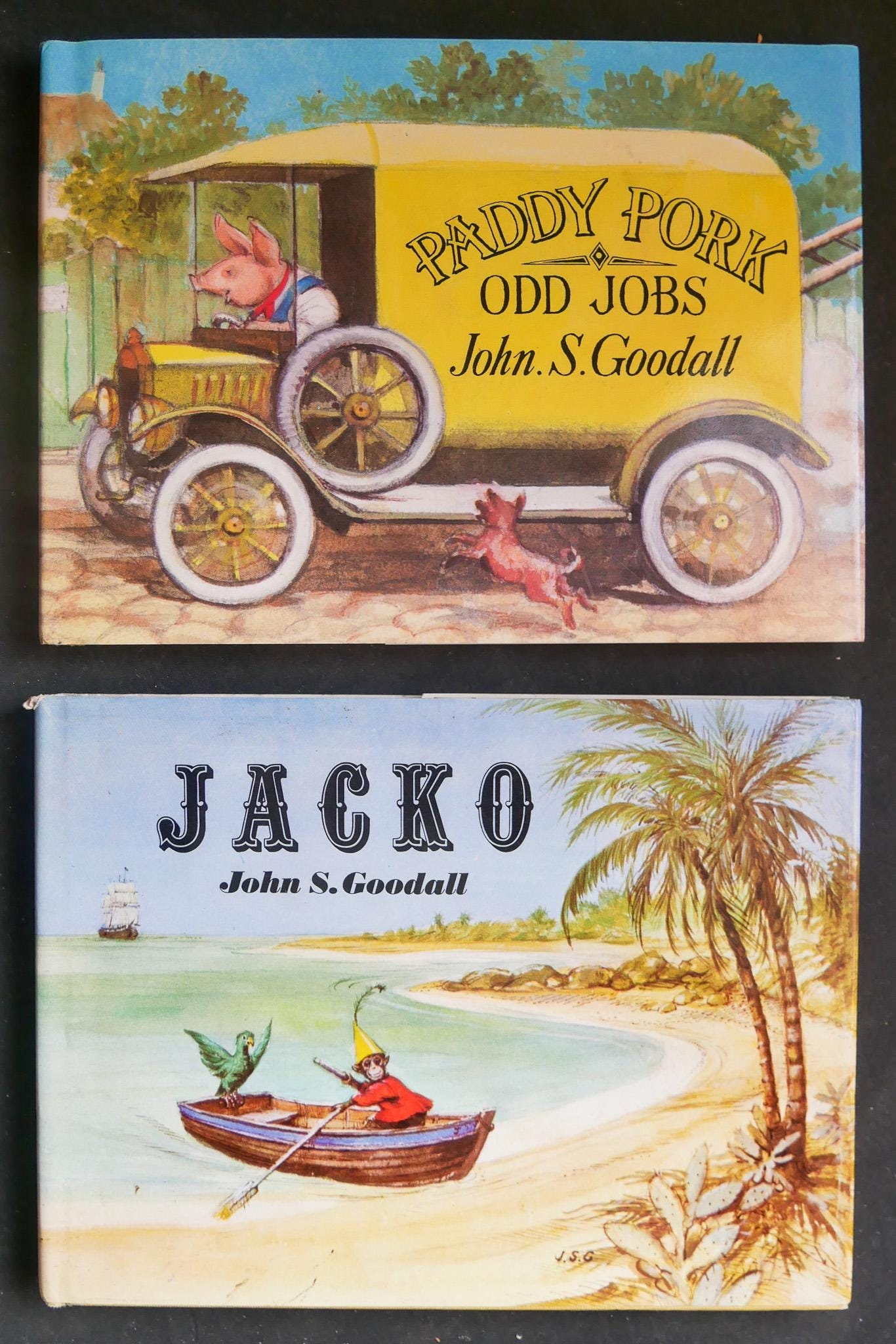 Jacko (1972) / Paddy Pork (1983) by John S. Goodall - First