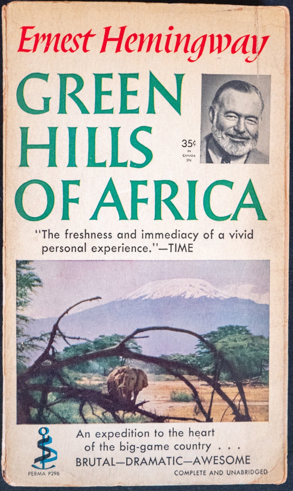 Green Hills of Africa 1954 by Ernest Hemingway First | Etsy