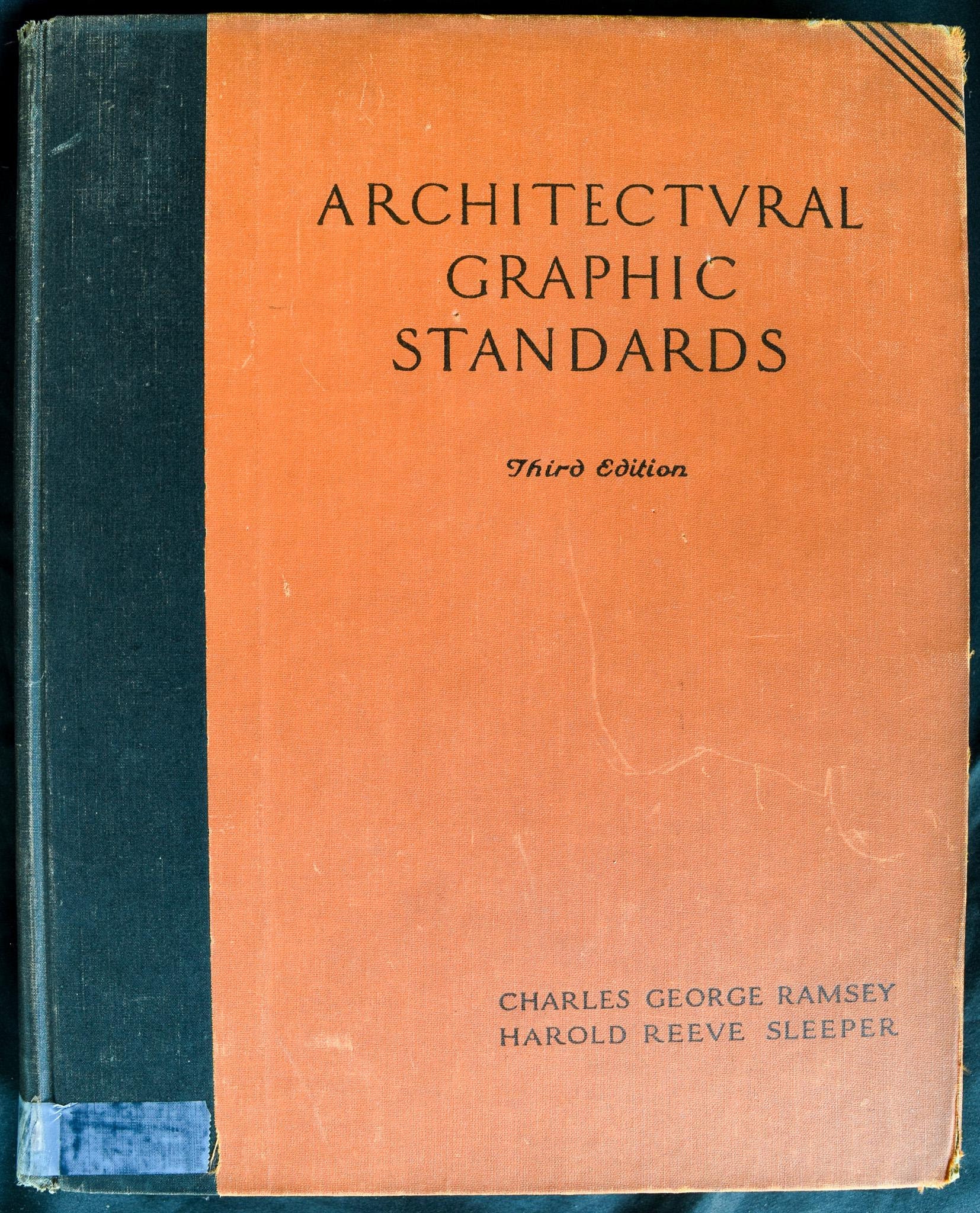 Architectural Graphic Standards (1946) Third Edition / 12th
