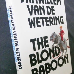 The Blond Baboon 1978 by Janwillem van de Wetering First Edition mystery set in Amsterdam HC/DJ in near fine condition image 2