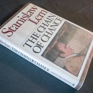 The Chain of Chance (1978) by Stanislaw Lem - First Edition HC/DJ, trans. by Louis Iribarne - mystery from the author of Solaris