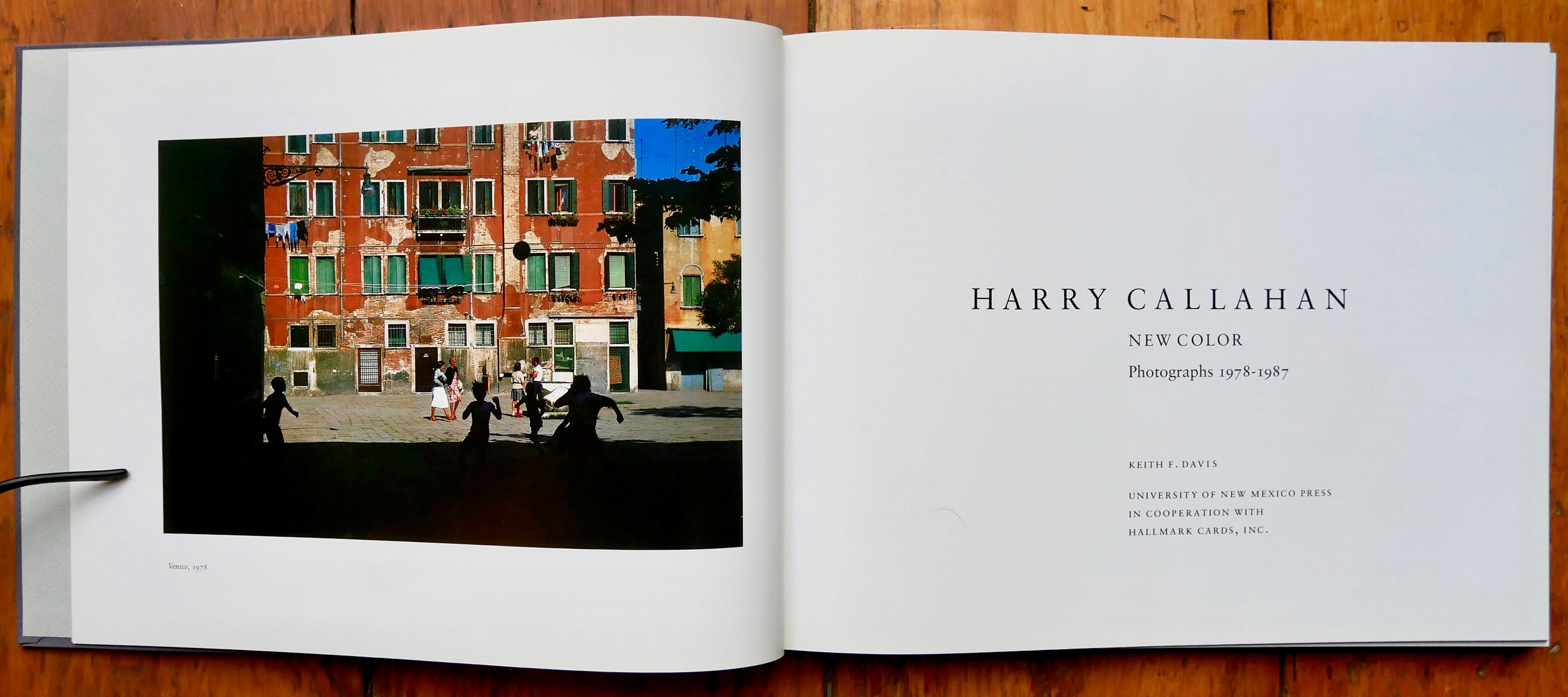 HARRY CALLAHAN NEW COLOR Photographs 写真集 Harry Callahan: New Color Photographs 1978-1987 | nostos