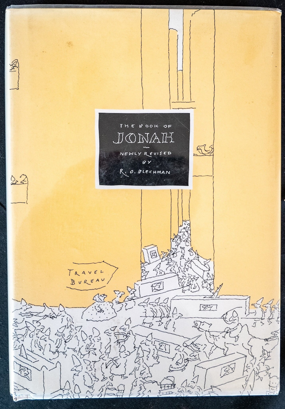 SIGNED the Book of Jonah (1997) by Blechman First Edition