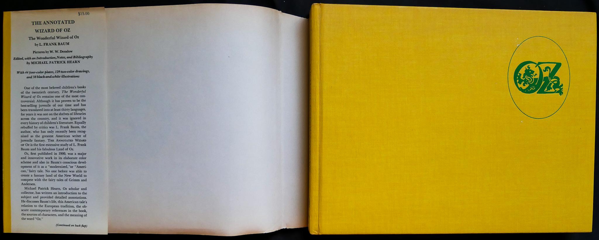 The Annotated Wizard of Oz (1973) by L. Frank Baum & Michael Patrick ...