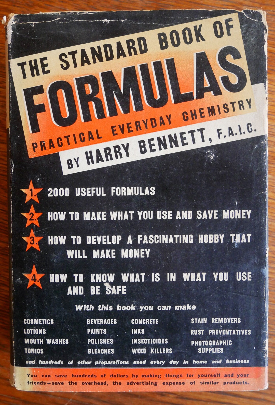 The Standard Book of Formulas (1938) by Harry Bennett - Over 2,000 ...