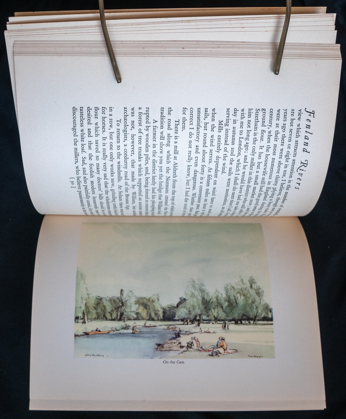 Fenland Rivers 1936 Impresiones de los condados de Fen por | Etsy