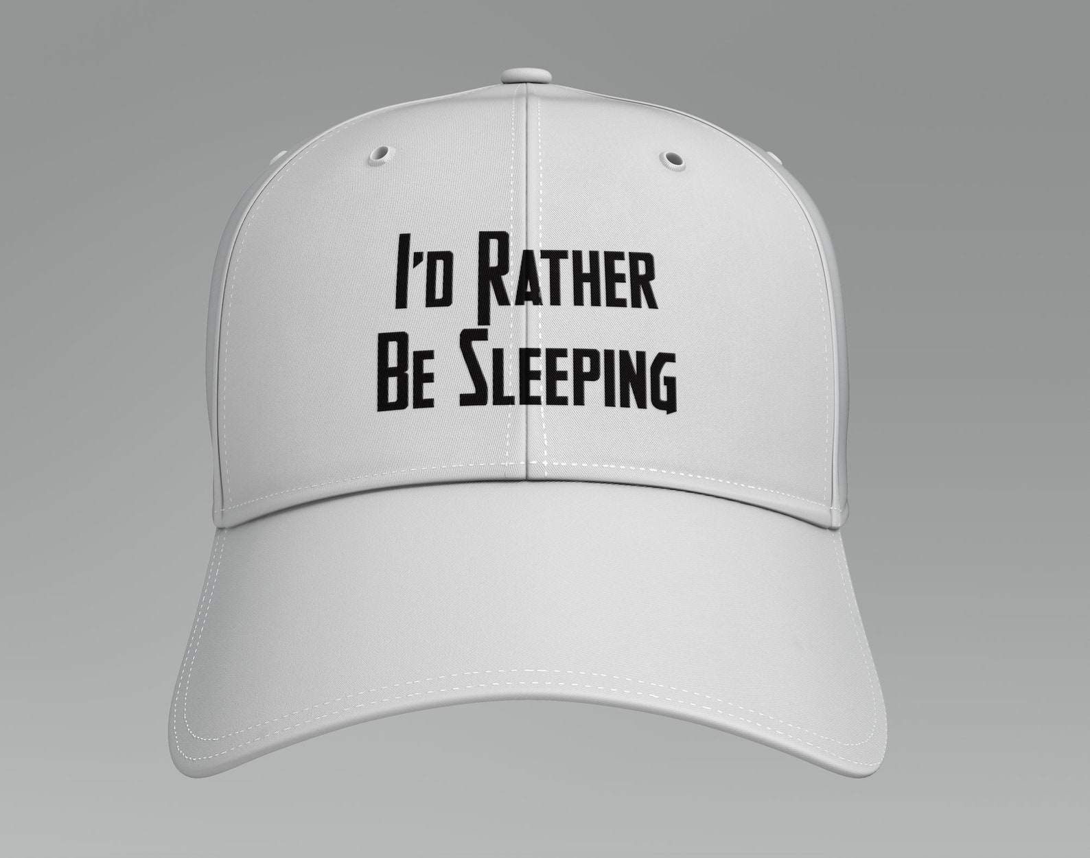 I'd Rather Be Sleeping Hat Etsy