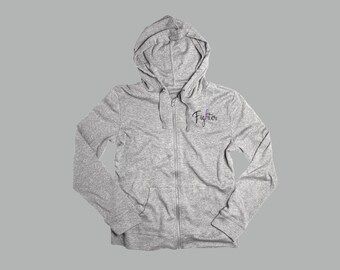 Bluza z kapturem Fighter Zip-up (różne kolory wstążek)