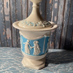 Vintage Arnels Pottery Urn/Vase/Dish with Lid