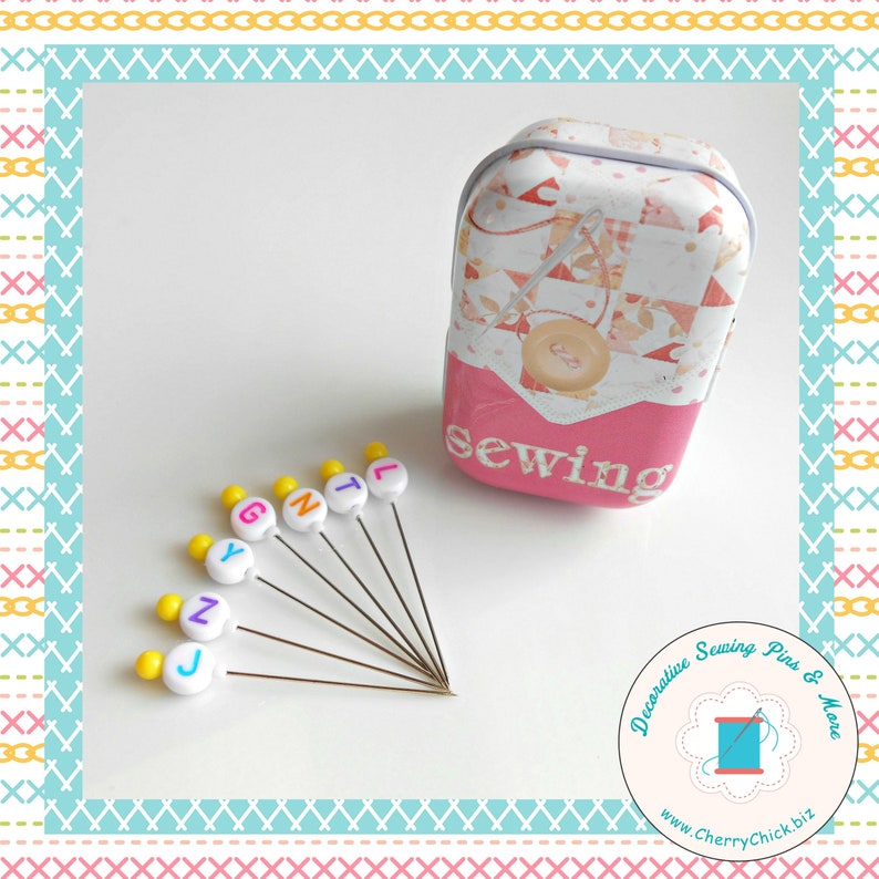 Alphabet Quilters Pins Quilt Row Markers Quilt Layout Etsy