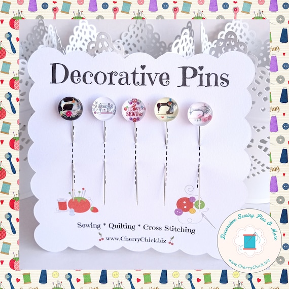 Sewing Theme Pins Decorative Sewing Pins Sewing Machine Pin I Love Sewing  Pin Gifts for Quilter Quilt Retreat Gift Sewing Gifts 