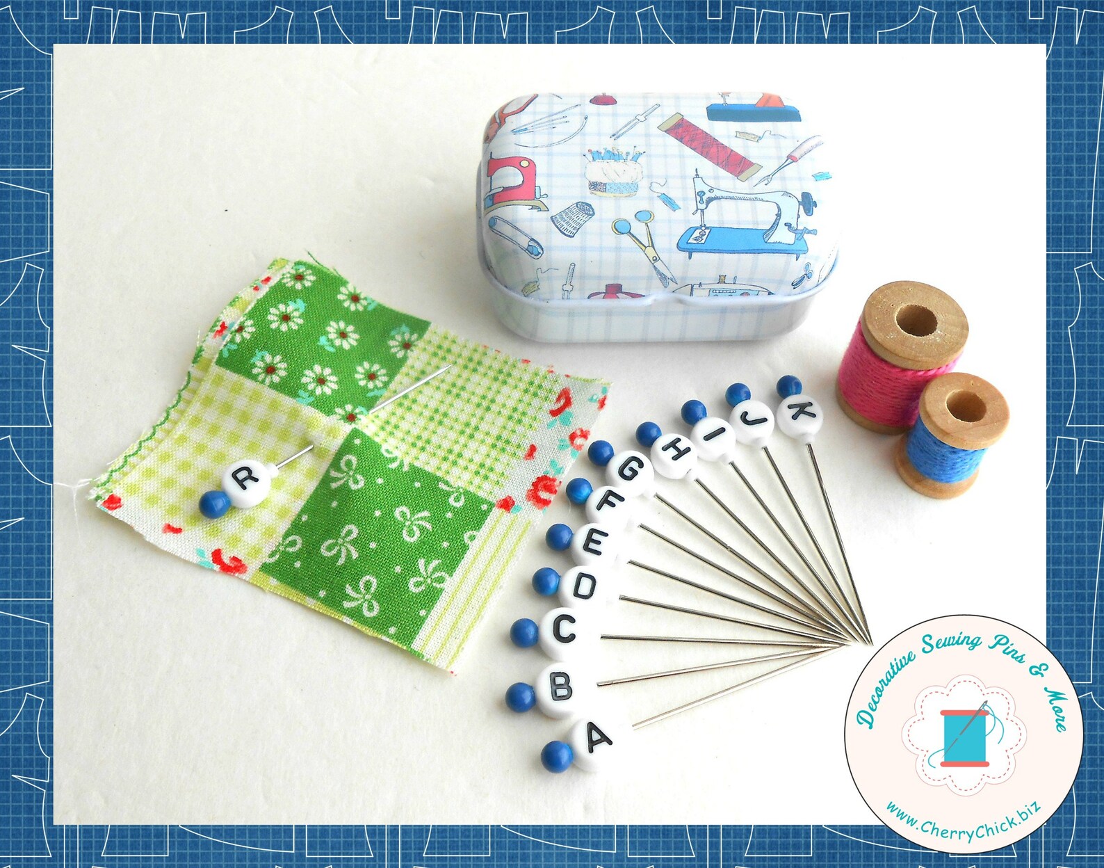 Alphabet quilters pins Quilt row markers Quilt layout Etsy