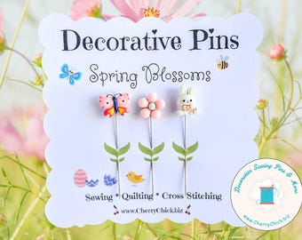 Decorative Sewing Pins
