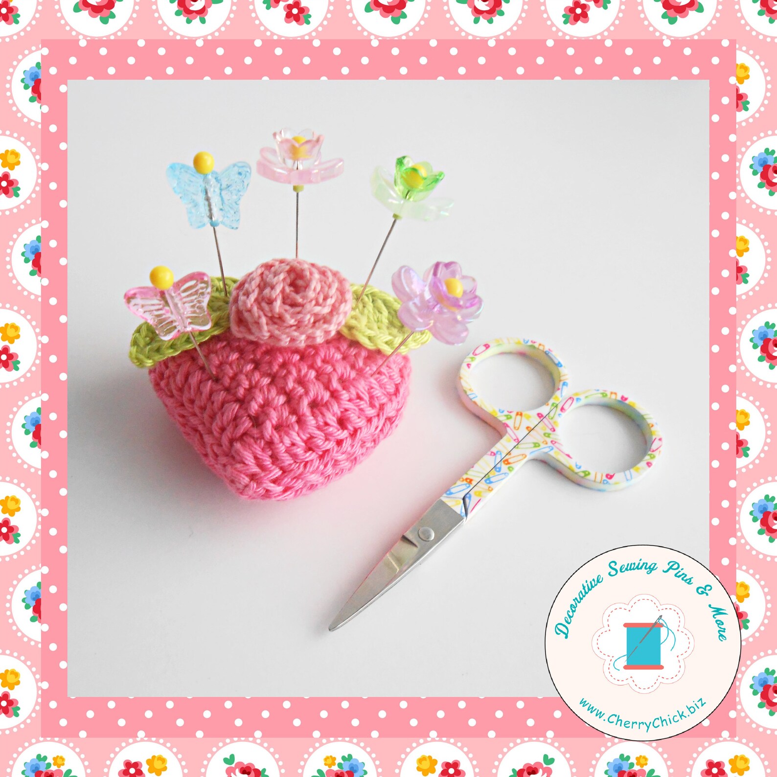 Sewing Pins Gift for Quilters Decorative Pins Pretty Etsy