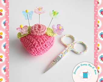 Sewing Pins - Gift for Quilters - Decorative Pins - Pretty Pins - Fancy Pins - Scrapbooking Pins - Quilting Pins -  Pincushion Pins