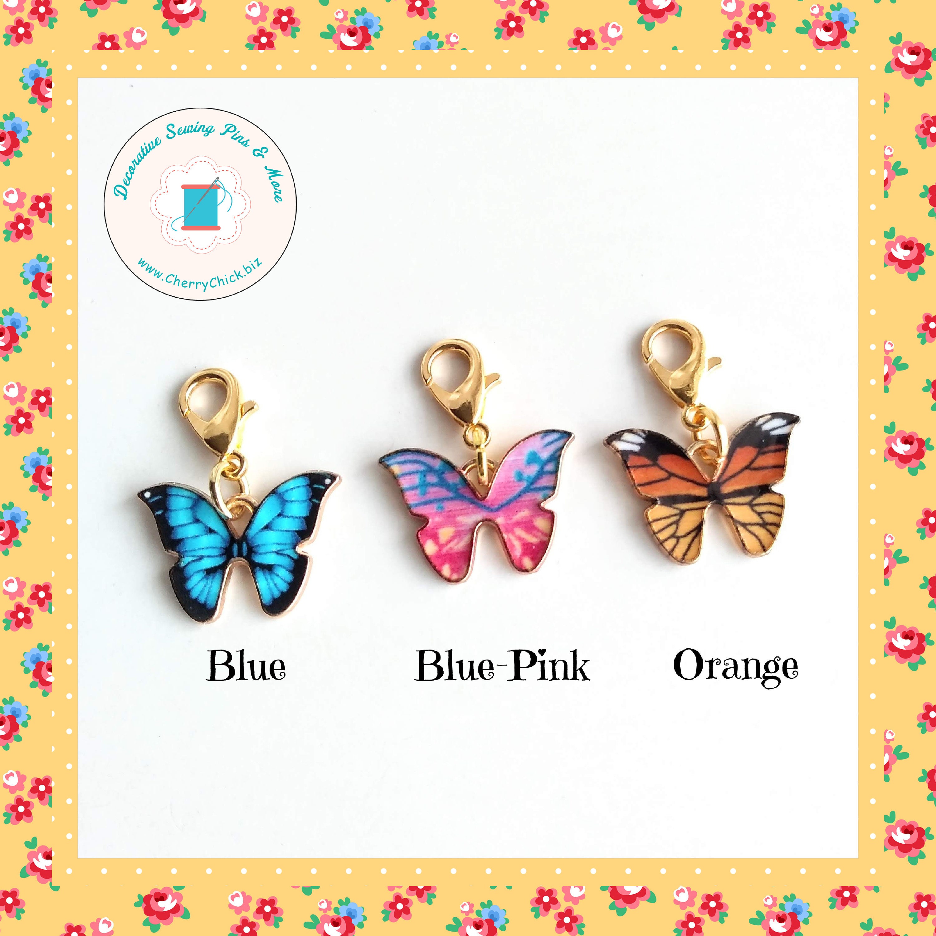 Butterfly Zipper Pull Charm