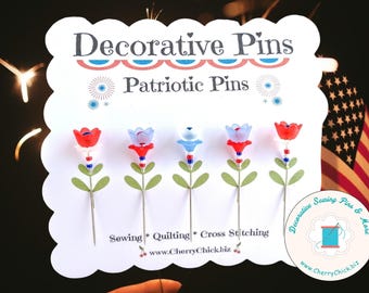 Decorative Sewing Pins