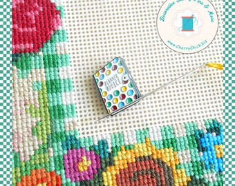 Planner Addict Needle Minder - Daily Planner Needle Magnet - Needle Keeper - Planner Addict Magnet - Gift for Quilters - Planner Magnet