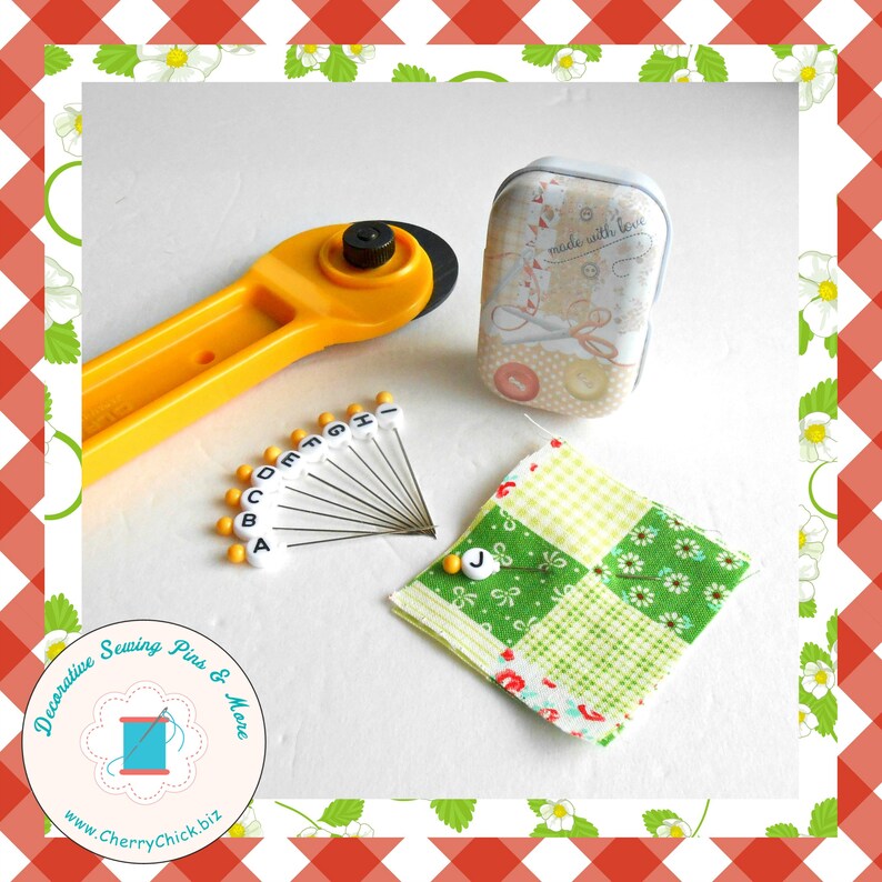 Alphabet Quilters Pins Quilt Row Markers Quilt Layout Etsy