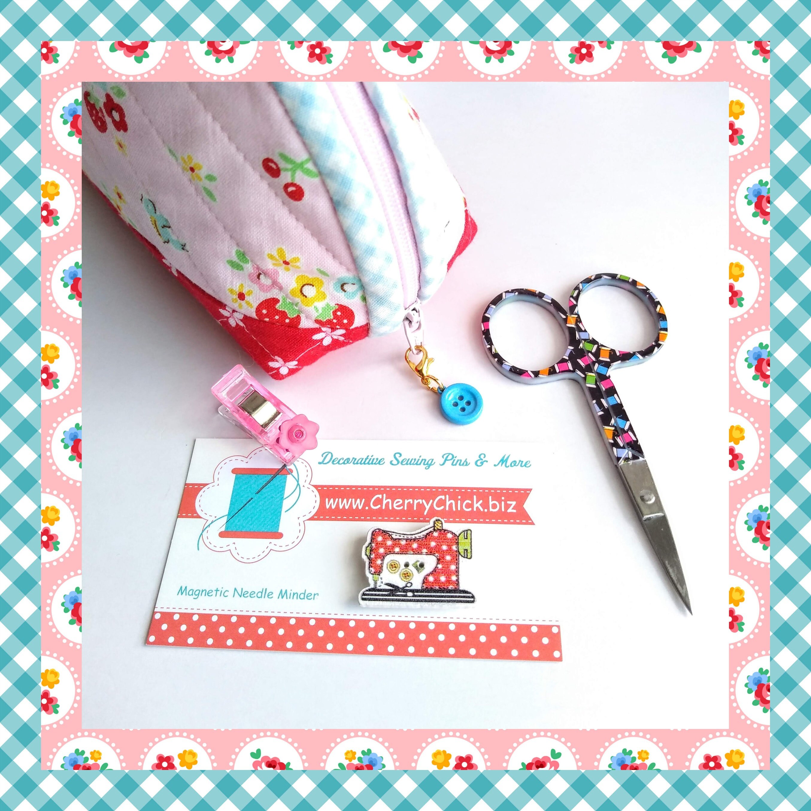 Zipper - Planner charms - DecorativeSewingPins