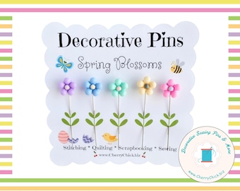 Decorative Sewing Pins