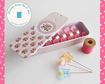 Quilting Clips - Sewing Clips - Fabric Clip - Sewing Gifts - Binding Clips - Clips in Tins - Gift for Quilters - Quilt Retreat Gift