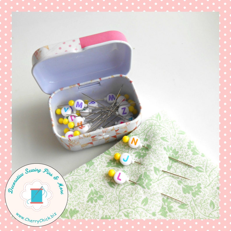 Alphabet Quilters Pins Quilt Row Markers Quilt Layout Etsy