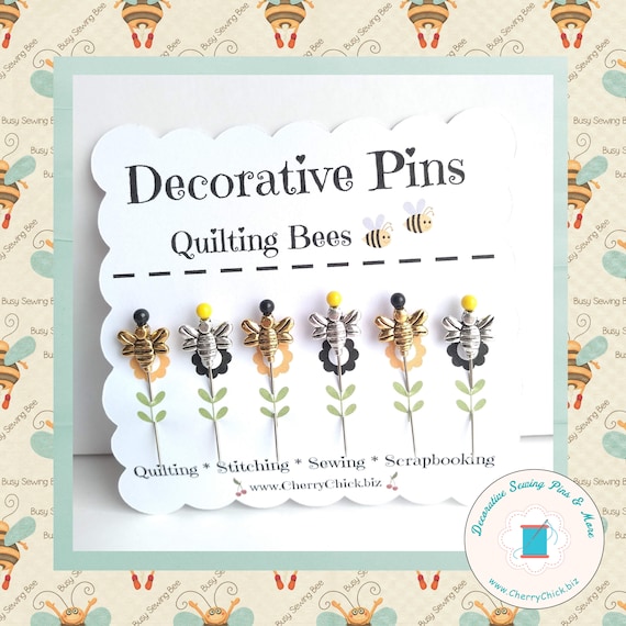 Buy Decorative Bee Pins Decorative Sewing Pins Bee Pins Quilting