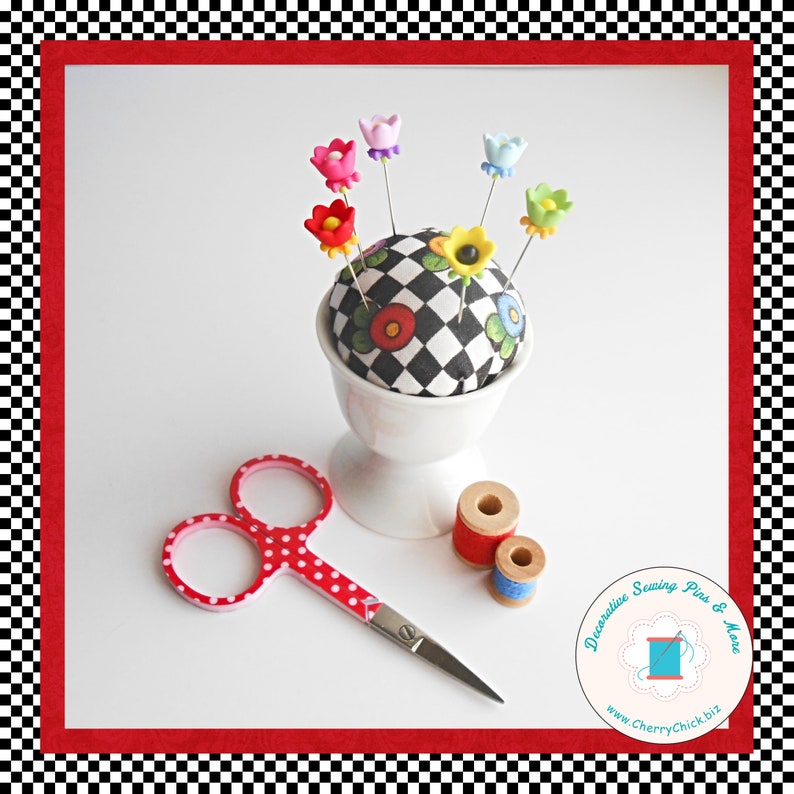 Sewing Pins Gift for Quilters Decorative Pins Pretty Etsy