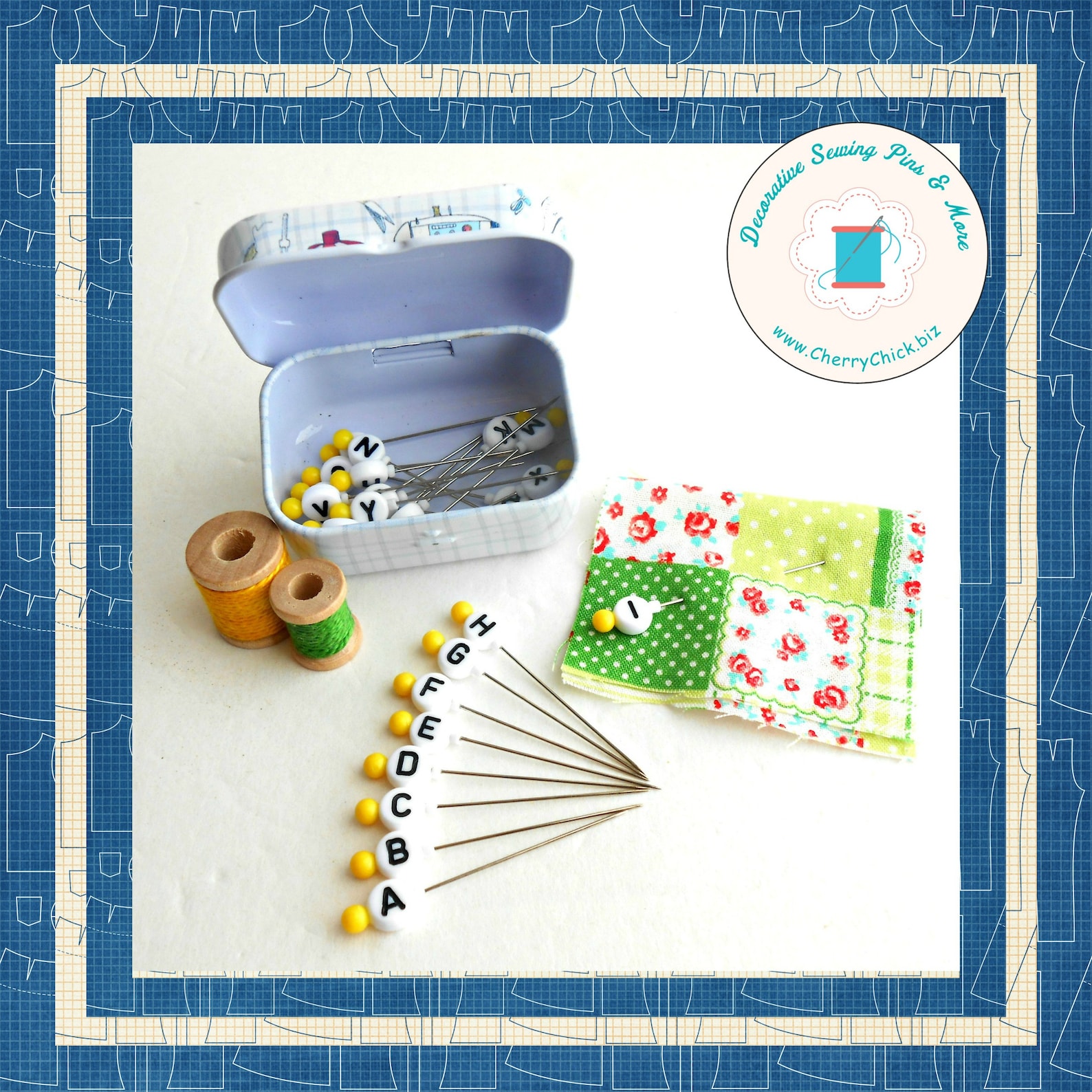 Alphabet Quilters Pins Quilt Row Markers Quilt Layout Etsy